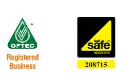 Oftec and Gas Safe logos